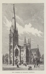 La cattedrale di Ballarat, Australia